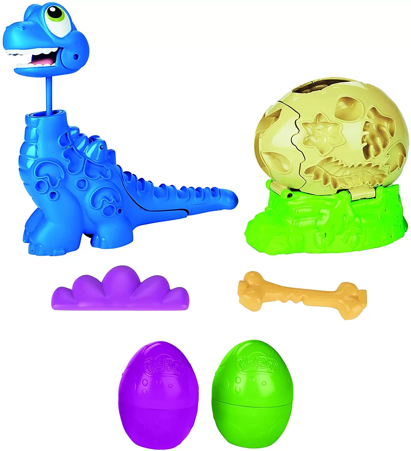Playdoh dinozaurul bronto creste in inaltime, varsta de la 3 ani la 10 ani [1]
