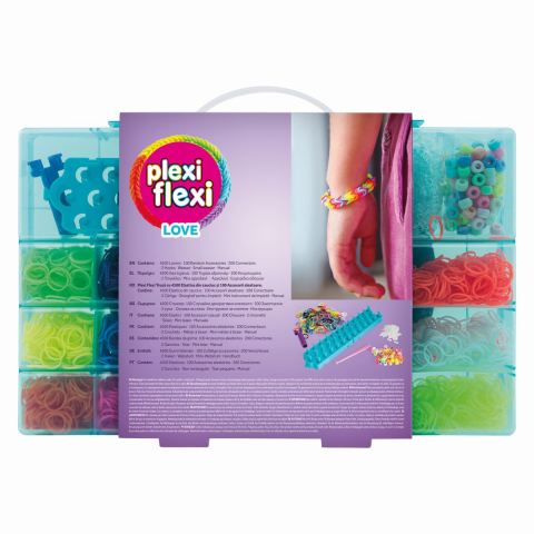 Plexi flexi love cutie mare 4500 elastice 100 accesorii [6]