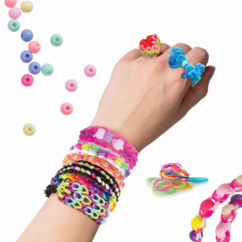 Plexi flexi love cutie mare 4500 elastice 100 accesorii [3]