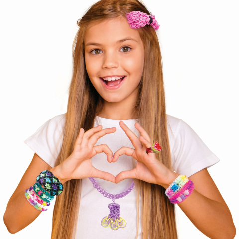 Plexi flexi love cutie mare 4500 elastice 100 accesorii [2]
