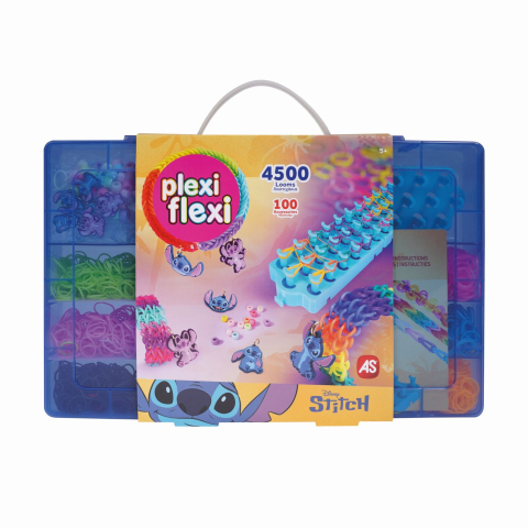 Jucării și Jocuri pentru copii - Plexi flexi stitch cutie mare 4500 elastice 100 accesorii