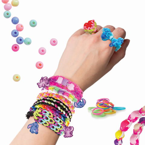 Plexi flexi stitch cutie mare 4500 elastice 100 accesorii [4]