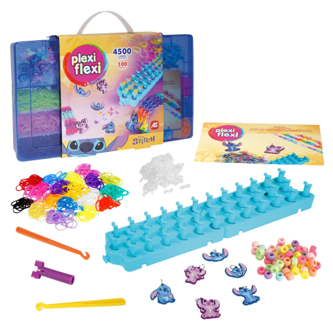 Plexi flexi stitch cutie mare 4500 elastice 100 accesorii [6]