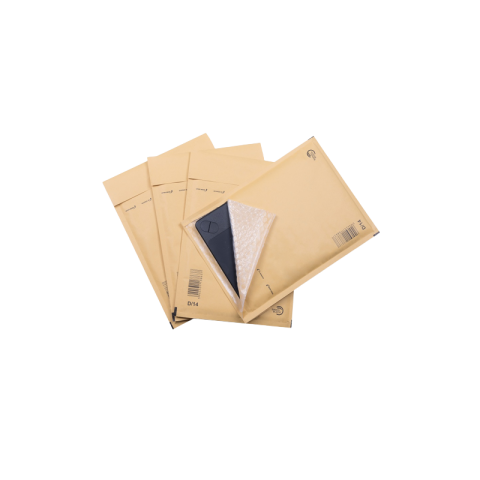 Birotică și Papetărie - Plic antisoc D14 GPV 118863 / 138863, kraft, 180x265mm, 200x275mm, siliconic