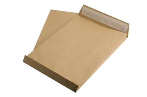 Birotică și Papetărie - Plic b4 silicon burduf 30mm 120g 250*353mm maro tip t 10/s gpv
