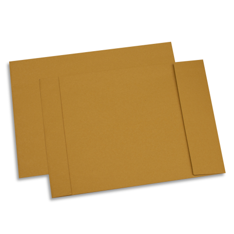 Birotică și Papetărie - Plic b4 silicon burduf 50mm 130g 250*353mm maro 250/c romkuvert