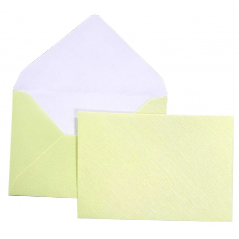 Birotică și Papetărie - Plic color C6L CNX, galben metalizat, 120g/mp, 114x162mm, set 10 buc