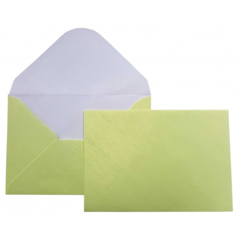 Birotică și Papetărie - Plic color C7L CNX, galben metalizat, 120g/mp, 75x110mm, set 10 buc