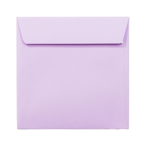 Birotică și Papetărie - Plic color PC1616GL, glicina mov, 120g/mp, 160x160mm, autoadeziv, set 25 buc