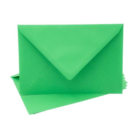 Birotică și Papetărie - Plic color pentru invitatie Colorarte Fantasia, verde inchis, 90g/mp, 120x180mm, set 25 buc