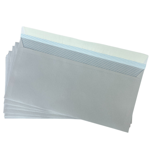 Birotică și Papetărie - Plic DL alb siliconic  Optima 110x220mm