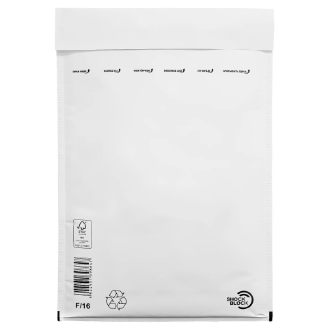 Birotică și Papetărie - Plic perna aer f/16 ext-240*350mm/int-220*340mm alb 100/c gpv