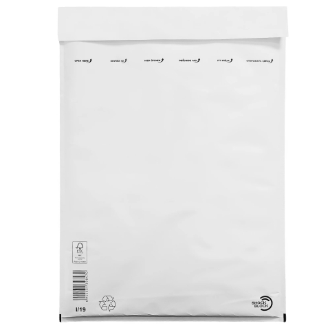 Birotică și Papetărie - Plic perna aer i/19 ext-320*455mm/int-300*445mm alb 50/c gpv