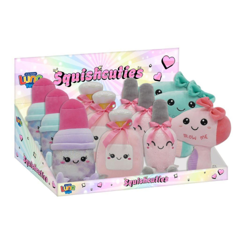 Jucării și Jocuri pentru copii - Plus Acesorii de frumusete 23cm Squishcuties Luna