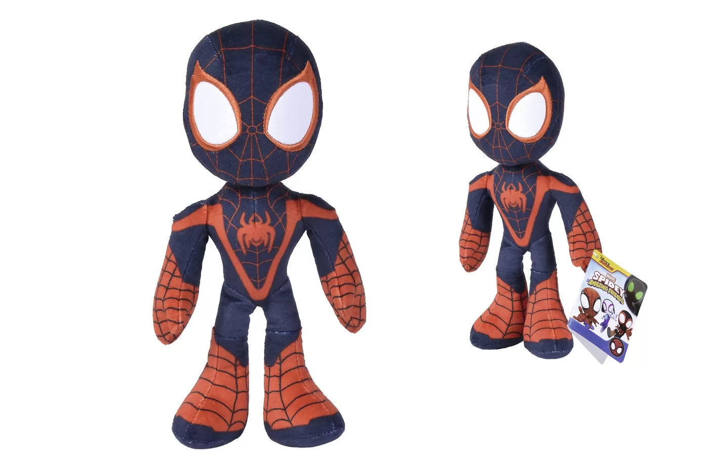 Jucării bebeluși - Plus disney marvel miles morales 25cm, varsta de la 0 luni la +15 ani