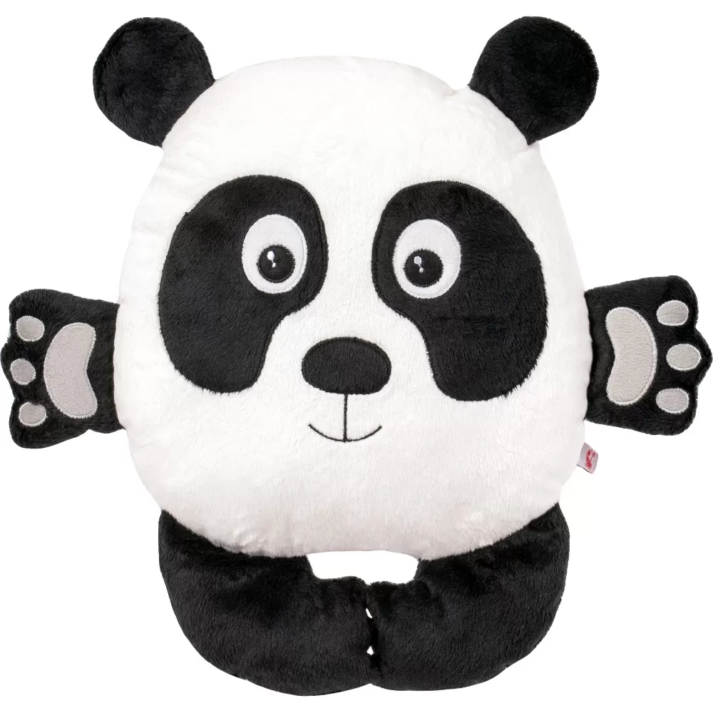 Jucării și Jocuri pentru copii - Plus perna rotunda panda 28cm, varsta de la 1 an la +15 ani