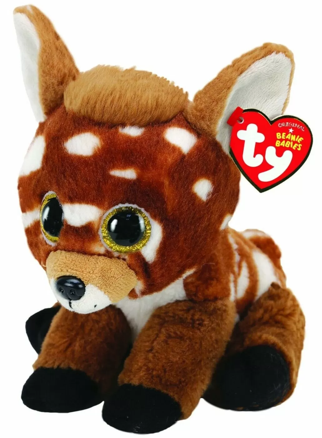 Jucării și Jocuri pentru copii - Plus ty 15cm beanie babies buckley caprioara, varsta de la 3 ani la +15 ani