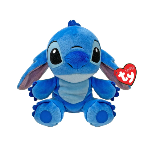 Jucării și Jocuri pentru copii - Plus ty 15cm beanie babies disney lilo stitch albastru