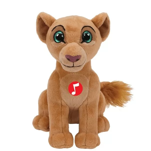 Jucării și Jocuri pentru copii - Plus ty 15cm beanie babies disney regele leu nala cu sunete, varsta de la 3 ani la +15 ani
