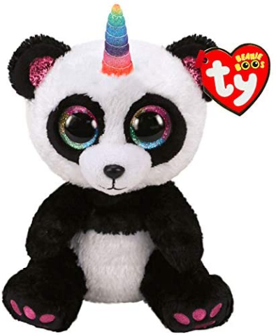 Jucarii de Plus - Plus ty 15cm boos paris ursuletul panda unicorn