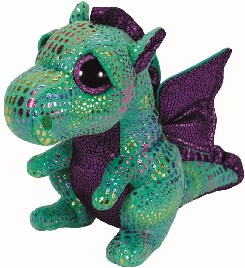 Jucării și Jocuri pentru copii - Plus ty 24cm boos cinder dragon verde, varsta de la 3 ani la +15 ani