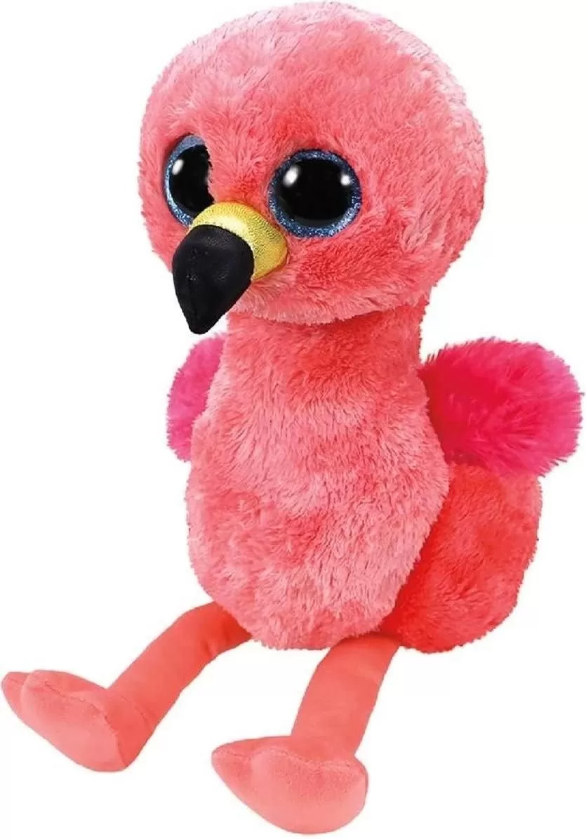 Plus ty 24cm boos flamingo roz, varsta de la 3 ani la +15 ani [1]