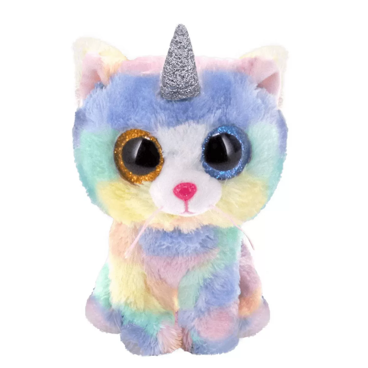 Jucarii de Plus - Plus ty 24cm boos pisica unicorn, varsta de la 1 an la +15 ani