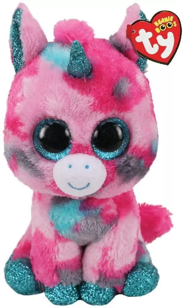 Jucării bebeluși - Plus ty 24cm boos unicornul gumball, varsta de la 1 an la +15 ani