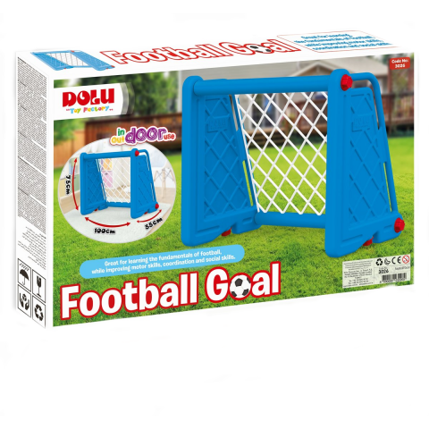 Poarta fotbal pentru copii - Albastra [3]