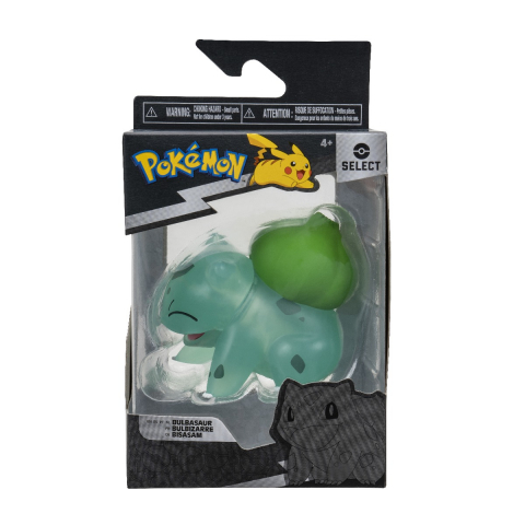 Jucării și Jocuri pentru copii - Pokemon - Figurina de actiune Select 7.5 cm, Translucent Bulbasaur, S3 varsta 3-5 ani ,5-7 ani ,7-9 ani ,9-12 ani ,12-14 ani ,14-18 ani ,18+, Unisex