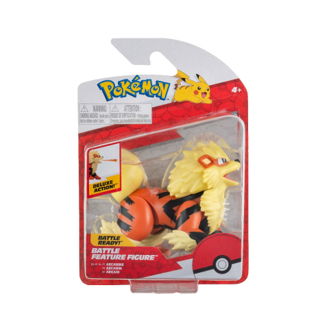 Jucării și Jocuri pentru copii - Pokemon - Figurina Deluxe de actiune, Arcanine, S10 varsta 3-5 ani ,5-7 ani ,7-9 ani ,9-12 ani ,12-14 ani ,14-18 ani ,18+, Unisex