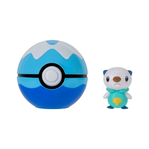 Pokemon - Figurina Deluxe de actiune, Oshawott + Dive Ball copii varsta 3-5 ani|5-7 ani|7-9 ani|9-12 ani|12-14 ani|14-18 ani [1]