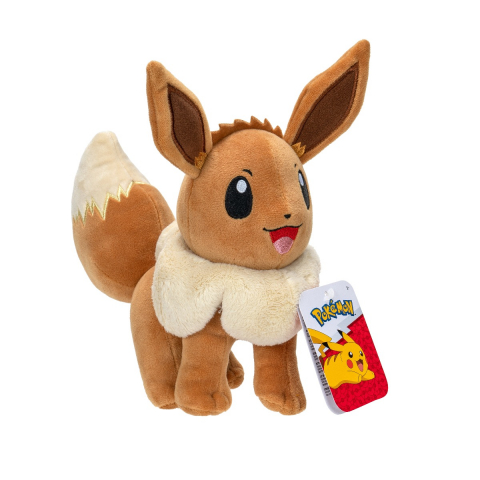 Jucării și Jocuri pentru copii - Pokemon - Jucarie de plus 20 cm, Eevee #1, S14 varsta 3-5 ani ,5-7 ani ,7-9 ani ,9-12 ani ,12-14 ani ,14-18 ani ,18+, Unisex