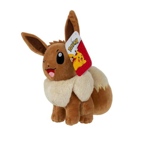 Jucării și Jocuri pentru copii - Pokemon - Jucarie de plus 20 cm, Eevee #2, S11 varsta 3-5 ani ,5-7 ani ,7-9 ani ,9-12 ani ,12-14 ani ,14-18 ani ,18+, Unisex