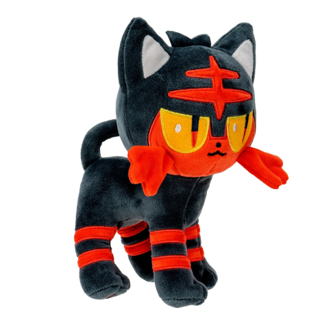 Jucării și Jocuri pentru copii - Pokemon - Jucarie de plus 20 cm, Litten, S15 varsta 3-5 ani ,5-7 ani ,7-9 ani ,9-12 ani ,12-14 ani ,14-18 ani ,18+, Unisex