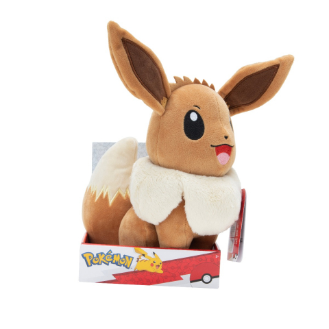 Jucării și Jocuri pentru copii - Pokemon - Jucarie de plus 30 cm, Eevee #2, S11 varsta 3-5 ani ,5-7 ani ,7-9 ani ,9-12 ani ,12-14 ani ,14-18 ani ,18+, Unisex