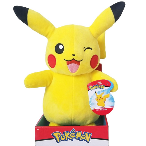Jucării și Jocuri pentru copii - Pokemon - Jucarie de plus 30 cm, Pikachu #2, S6 varsta 3-5 ani ,5-7 ani ,7-9 ani ,9-12 ani ,12-14 ani ,14-18 ani ,18+, Baieti
