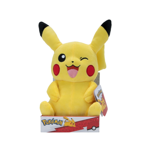 Jucării și Jocuri pentru copii - Pokemon - Jucarie de plus 30 cm, Pikachu, S4 varsta 3-5 ani ,5-7 ani ,7-9 ani ,9-12 ani ,12-14 ani ,14-18 ani ,18+, Unisex