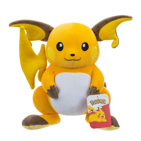Pokemon - Jucarie de plus 30 cm, Raichu (NC) W14 varsta 3-5 ani ,5-7 ani ,7-9 ani ,9-12 ani ,12-14 ani ,14-18 ani ,18+, Unisex [1]