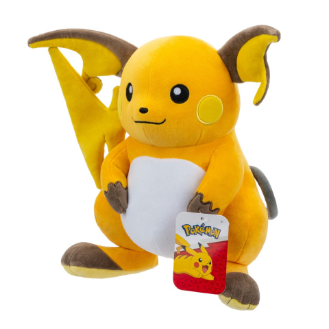 Pokemon - Jucarie de plus 30 cm, Raichu (NC) W14 varsta 3-5 ani ,5-7 ani ,7-9 ani ,9-12 ani ,12-14 ani ,14-18 ani ,18+, Unisex [5]