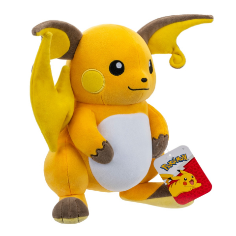 Jucării și Jocuri pentru copii - Pokemon - Jucarie de plus 30 cm, Raichu (NC) W14 varsta 3-5 ani ,5-7 ani ,7-9 ani ,9-12 ani ,12-14 ani ,14-18 ani ,18+, Unisex