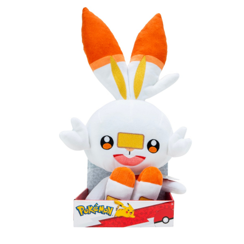 Jucării și Jocuri pentru copii - Pokemon - Jucarie de plus 30 cm, Scorbunny, S11 varsta 3-5 ani ,5-7 ani ,7-9 ani ,9-12 ani ,12-14 ani ,14-18 ani ,18+, Unisex