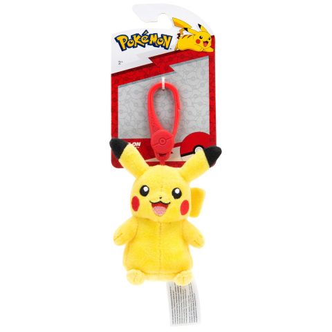 Jucării și Jocuri pentru copii - Pokemon - Jucarie de plus cu agatatoare, Pikachu #2, S6 varsta 7-9 ani ,9-12 ani ,12-14 ani ,14-18 ani ,18+, Baieti