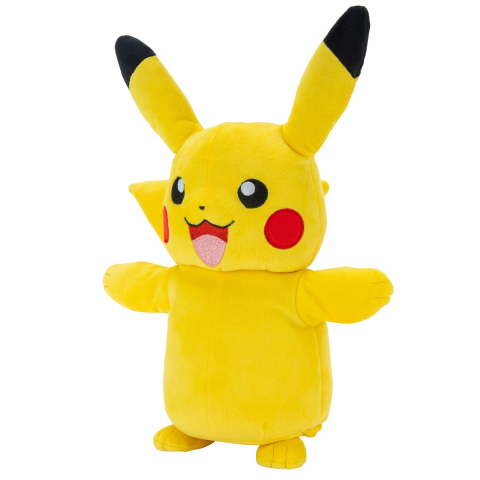Pokemon - Jucarie de plus cu functii, Pikachu (Electric Charge) copii varsta 3-5 ani|5-7 ani|7-9 ani|9-12 ani|12-14 ani|14-18 ani [1]