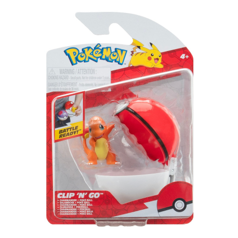 Jucării și Jocuri pentru copii - Pokemon - Set 2 figurine Clip n Go, Charmander #1 with PokÃ© Ball W18 varsta 3-5 ani ,5-7 ani ,7-9 ani ,9-12 ani ,12-14 ani ,14-18 ani ,18+, Baieti