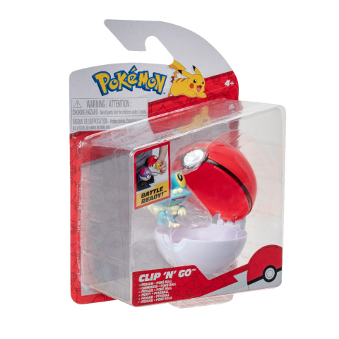 Pokemon - Set 2 figurine Clip n Go, (Froakie & Poke Ball) S14 varsta 3-5 ani ,5-7 ani ,7-9 ani ,9-12 ani ,12-14 ani ,14-18 ani ,18+, Baieti [5]