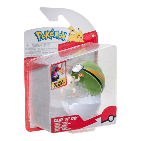 Pokemon - Set 2 figurine Clip n Go, (Mankey & Nest Ball) S14 varsta 3-5 ani ,5-7 ani ,7-9 ani ,9-12 ani ,12-14 ani ,14-18 ani ,18+, Baieti [5]