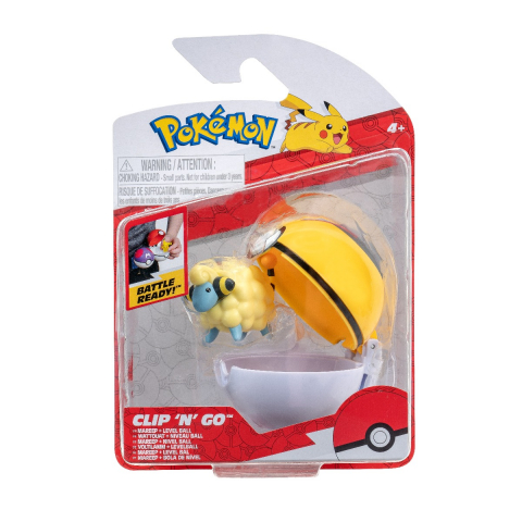 Jucării și Jocuri pentru copii - Pokemon - Set 2 figurine Clip n Go, (Mareep & Level Ball) S14 varsta 3-5 ani ,5-7 ani ,7-9 ani ,9-12 ani ,12-14 ani ,14-18 ani ,18+, Baieti
