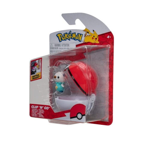 Pokemon - Set 2 figurine Clip n Go, (Oshawott & Poke Ball) S13 varsta 3-5 ani ,5-7 ani ,7-9 ani ,9-12 ani ,12-14 ani ,14-18 ani ,18+, Baieti [2]