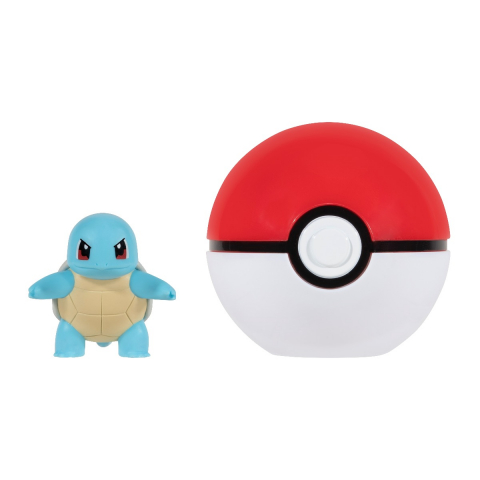 Pokemon - Set 2 figurine Clip n Go, (Squirtle #4 & PokÃ© Ball) S15 varsta 3-5 ani ,5-7 ani ,7-9 ani ,9-12 ani ,12-14 ani ,14-18 ani ,18+, Baieti [1]
